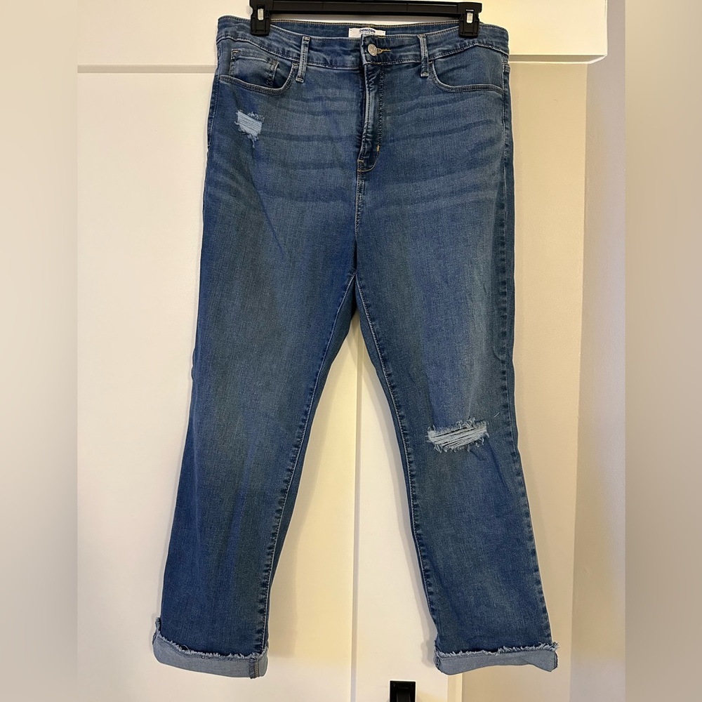 Denizen from Levi’s High Waist Straight Leg Jeans